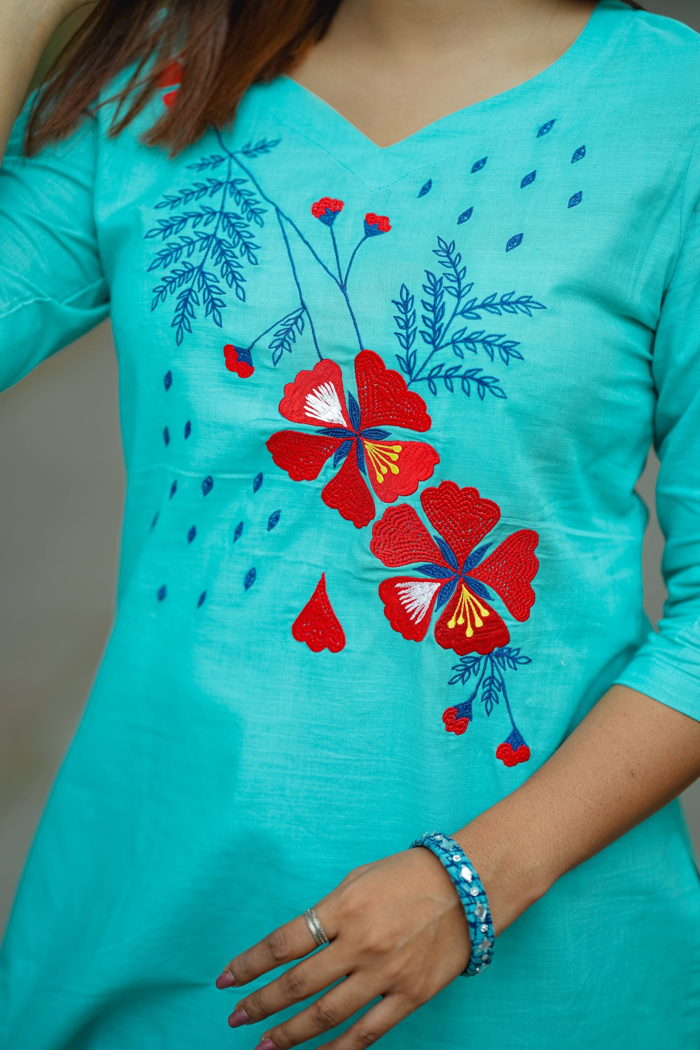 Ivory Everyday Cotton Kurti